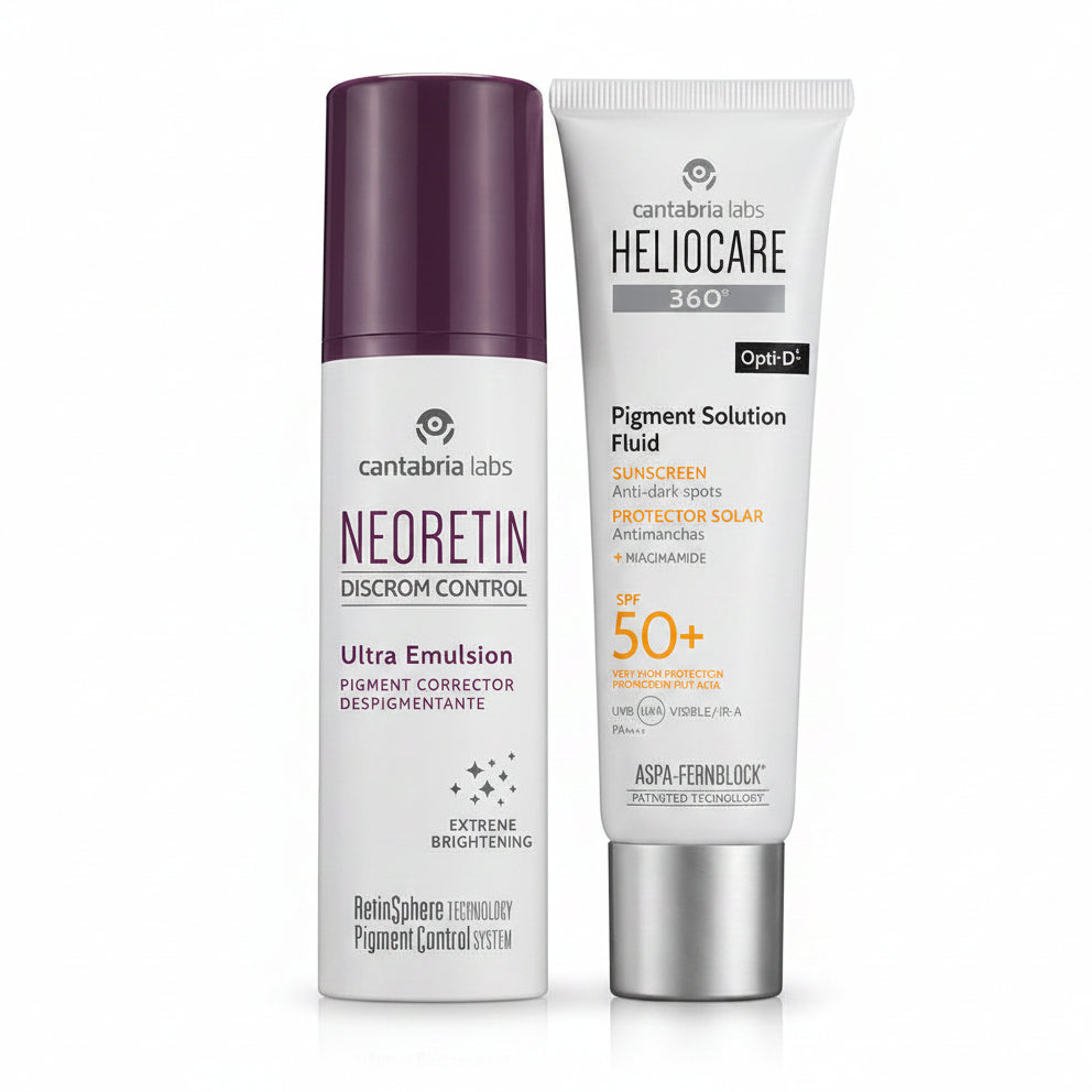 Kit ANTIMANCHAS Neoretin Ultra GRATIS Heliocare Pigment Solution