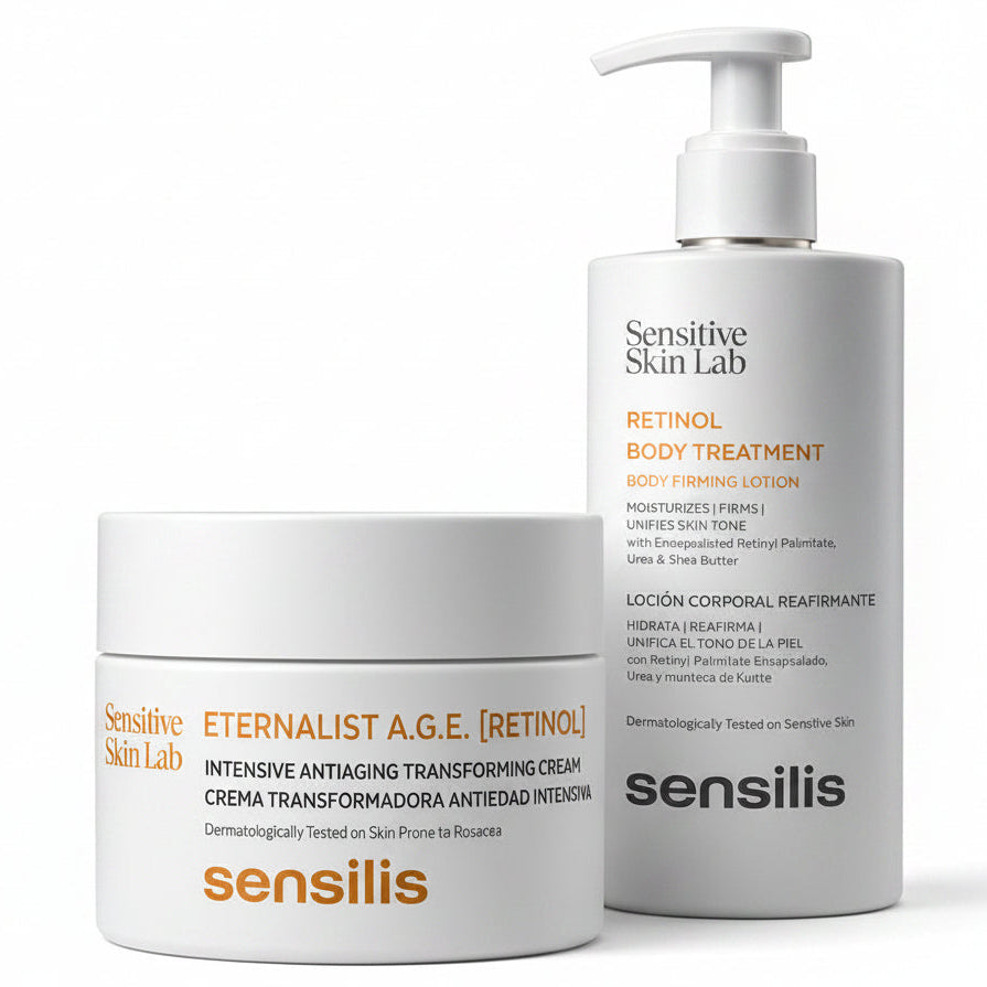Kit Sensilis Eternalist A.G.E. (Retinol) x 50 ml GRATIS Sensilis Retinol Body Treatment x 200 ml