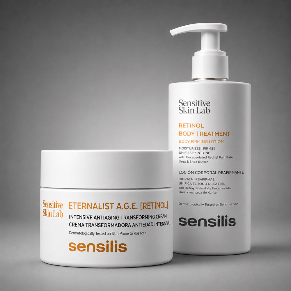 Kit Sensilis Eternalist A.G.E. (Retinol) x 50 ml GRATIS Sensilis Retinol Body Treatment x 200 ml