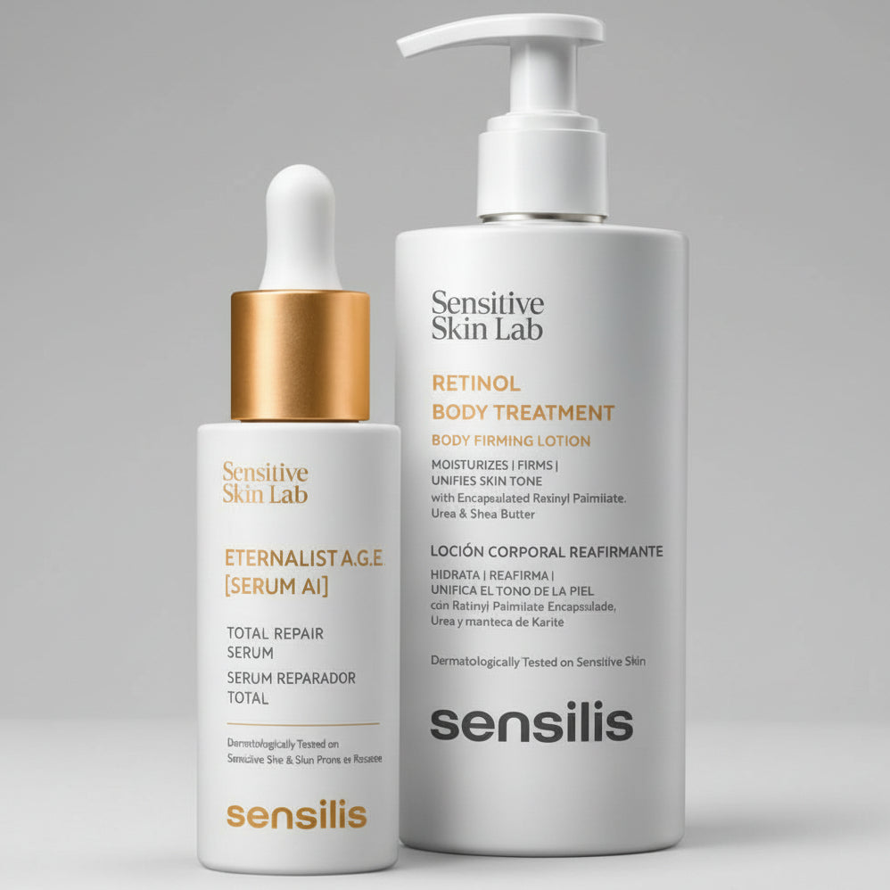 Kit Sensilis Eternalist A.G.E Serum X 30ml GRATIS Retinol Body X 200 ml