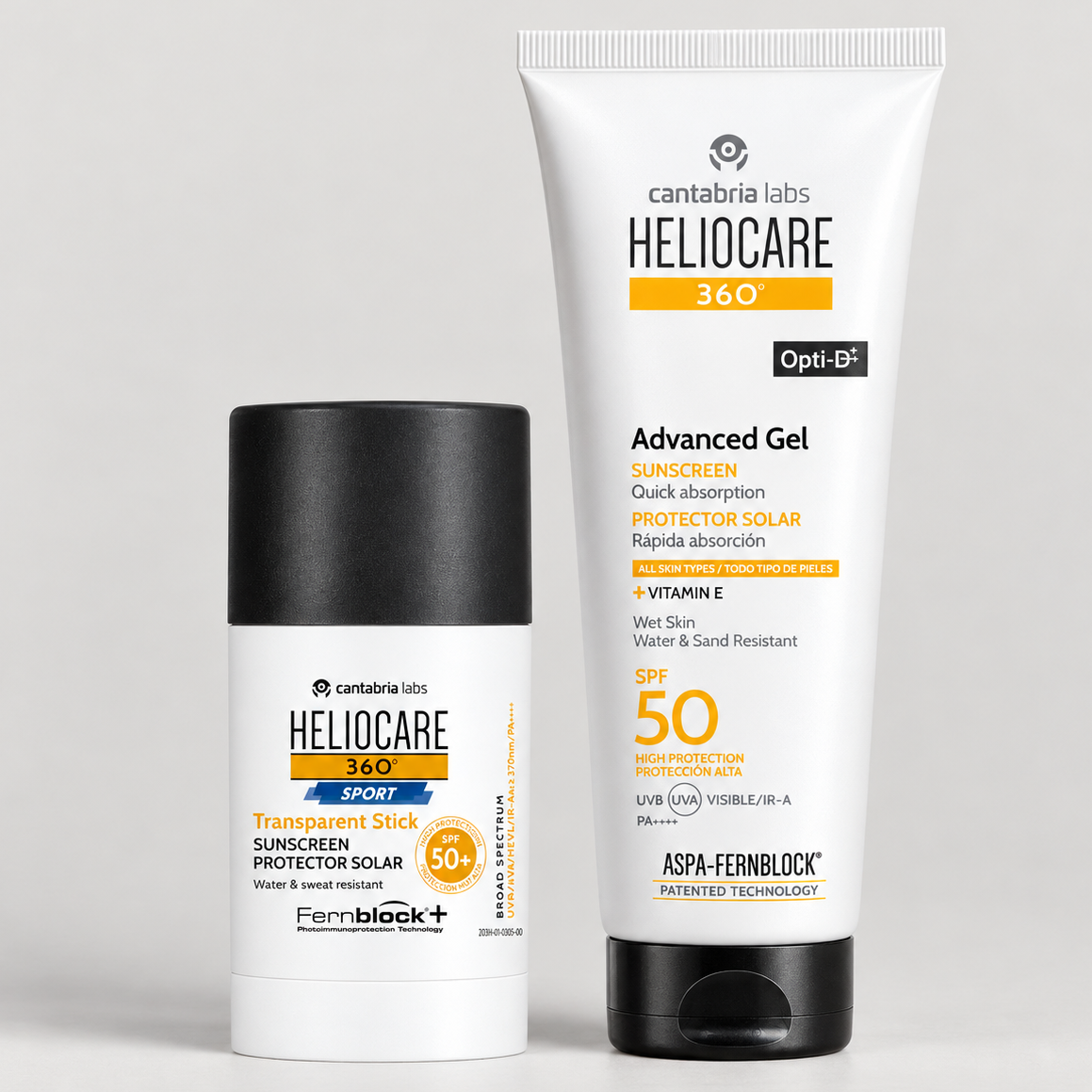 Kit PRO SPORT Heliocare 360° Stick x 25 gr GRATIS Heliocare 360° Advanced Gel x 100ml