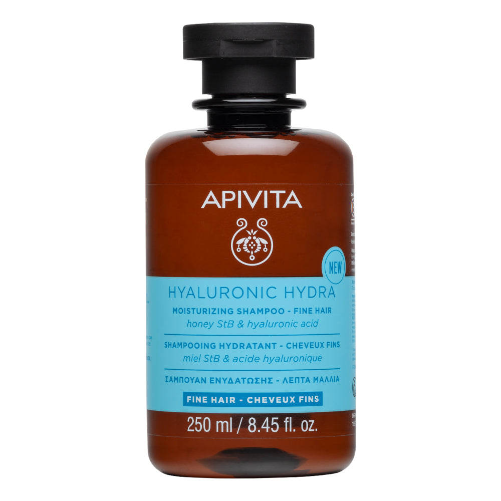 Apivita Hyalu Hydra Shampoo - Fine Hair x 250ml