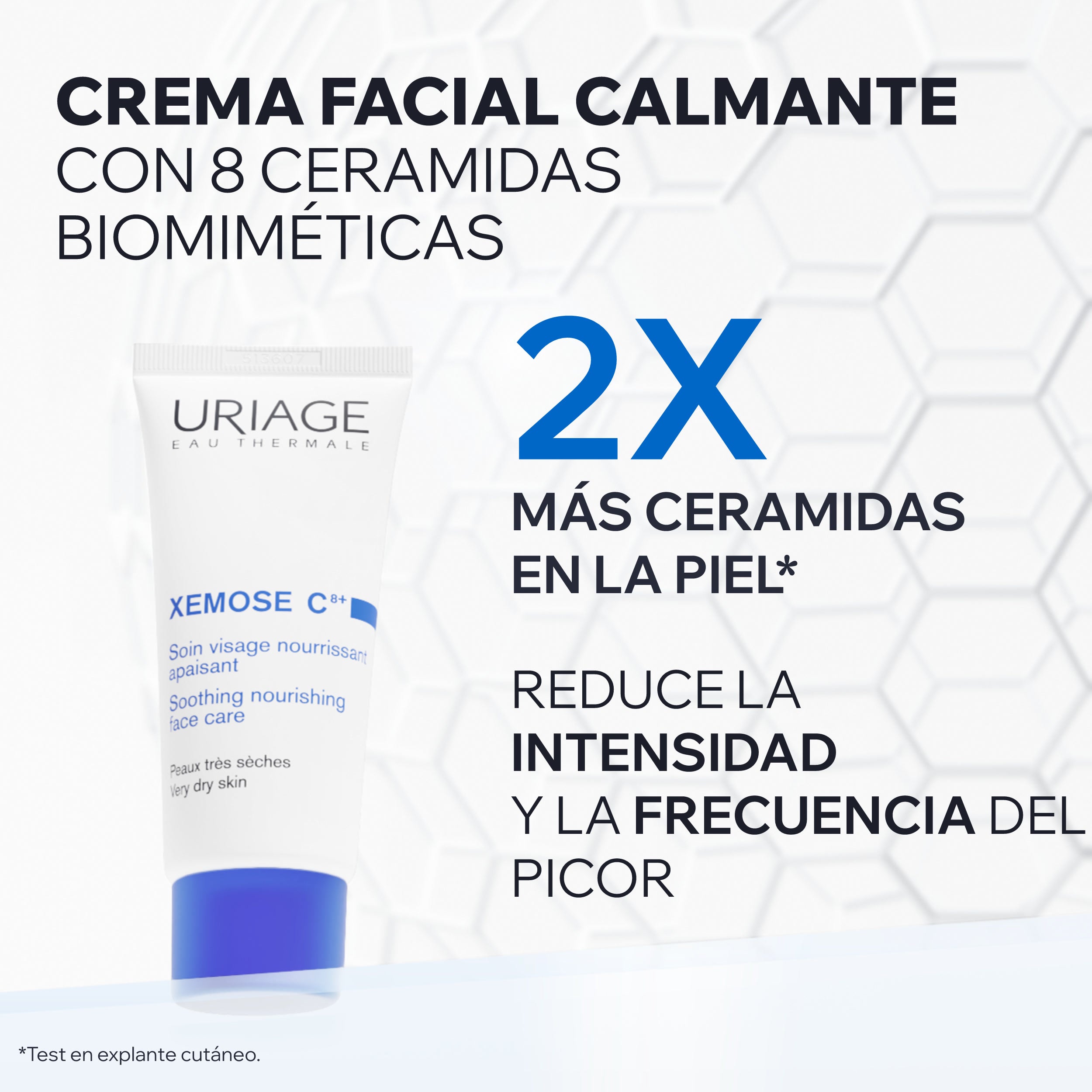 Uriage Xémose C8+ Cuidado Facial Nutritivo x 40ml