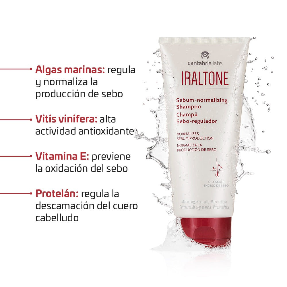 Iraltone Champu Sebo Regulador x 200ml - Pelo