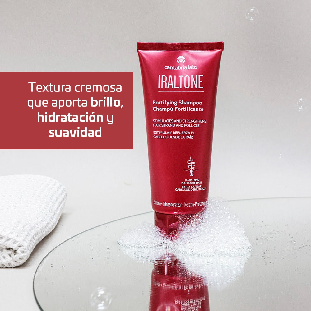 Iraltone champu fortificante x 200ml - Prevención caída - Pelo