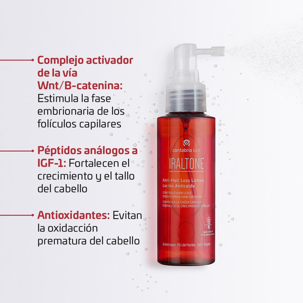 Iraltone Loción Capilar anti caída X 100ml - Pelo