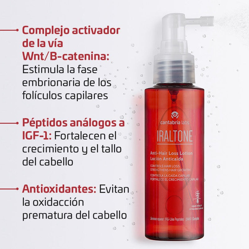 Iraltone Loción Capilar anti caída X 100ml - Pelo