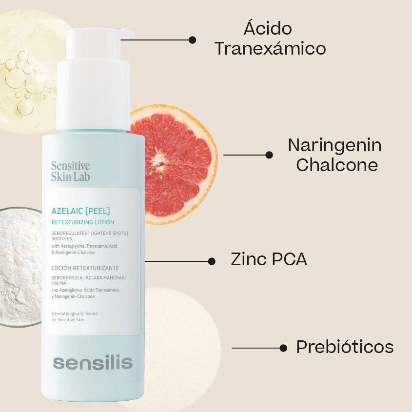 Kit NO MAS IMPERFECCIONES compra Biretix Limpiador x 400ml GRATIS Sensilis Azelaic (Peel) x 100ml