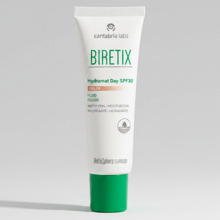 Biretix Hydramat Day SPF30 Color - Anti Imperfecciones Maquillaje