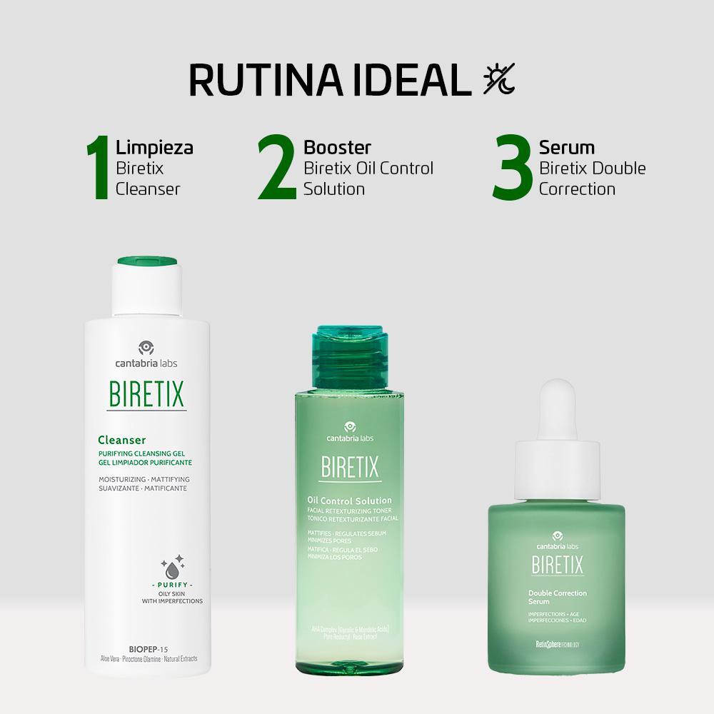 Biretix Doble Suero Imperfecciones / Antiedad x 30ml