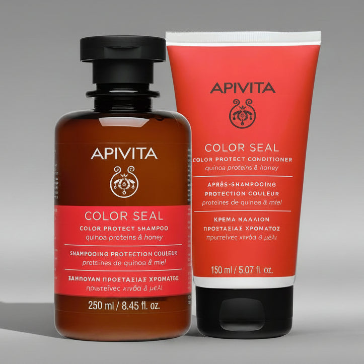 KIT 2x1 Apivita Color Seal Champú GRATIS Apivita Color Seal Acondicionador