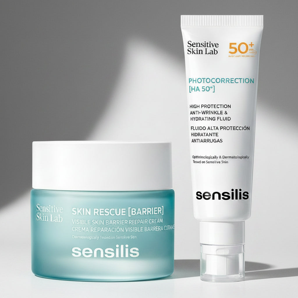 Kit Sensilis Skin Rescue (Barrier) x 50 ml GRATIS Sensilis Photocorrection [HA 50+]