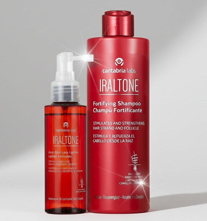 Kit PREVENIR CAIDA PELO compra Iraltone Loción GRATIS Iraltone champu 400ml