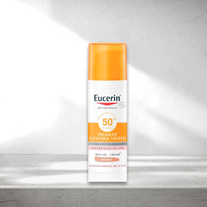 Eucerin Anti Pigment Tono Medio SPF 50+ - protector solar - despigmentante