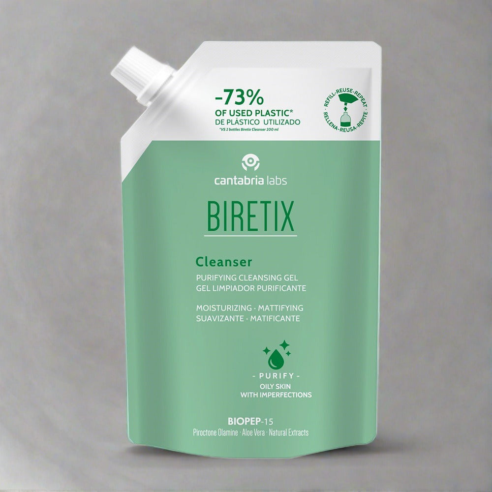 Biretix Gel Limpiador REFILL x 400ml  - Anti imperfecciones